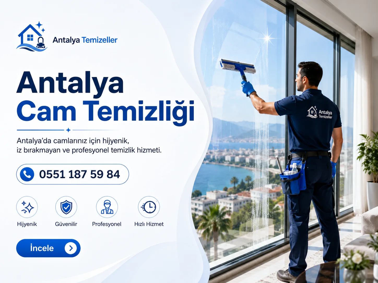 Antalya Cam Temizliği
