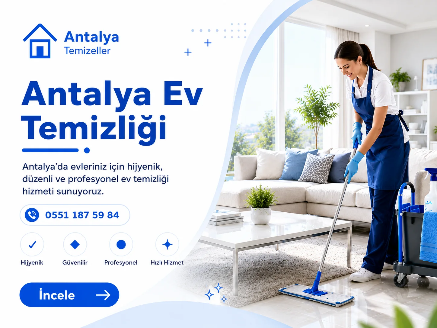 Antalya Ev Temizliği Hizmeti